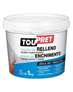 Masilla relleno toupret 1kg