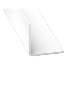 Ángulo de pvc blanco 100 x 2 x 2 cm