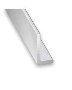 Ángulo de aluminio bruto desigual 100 x 2 x 1,5 cm