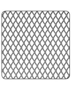 Chapa acero "malla fina" 6 x 3,3 mm