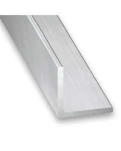 Ángulo de aluminio bruto 250 x 2 x 2 cm