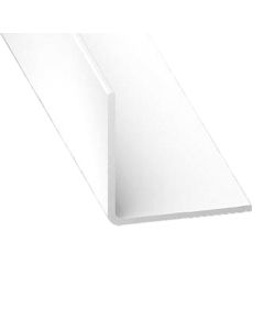 Ángulo pvc blanco 260 x 2 x 2 cm