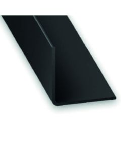 Ángulo pvc negro 260 x 2 x 2 cm