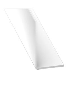 Ángulo de pvc blanco 200 x 2 x 1 cm