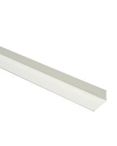 Ángulo desigual pvc blanco 200 x 2,5 x 1,5 cm