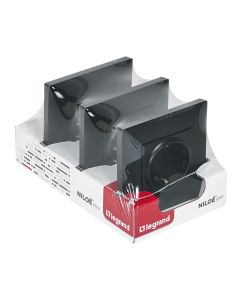 Pack 3 tomas monoblock antrac Legrand Niloe Step