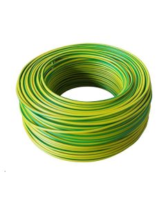Cable H07V-K 1x2,5mm amarillo-verde rollo 200m