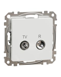 Toma tv/fm New Sedna intermedia Blanco Schneider
