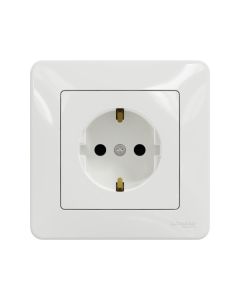 Pack enchufes New Sedna Blanco 5 uds Schneider