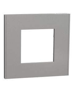 Marco 1 elemento New Unica Aluminio Schneider