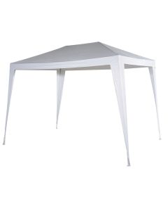 Carpa de acero blanca Suhali 2,4x2x3m