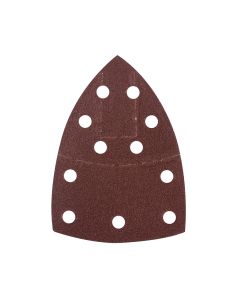 5 hojas de recambio multilijadora velcro 150x100 grano 180