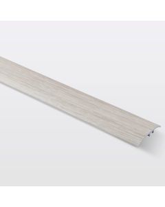 Perfil de unión plano aluminio "decor145" 93 x 3,7 cm madera