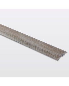 Perfil de unión plano aluminio "decor160" 93 x 3,7 cm madera