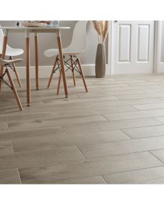 Suelo porcelánico pino greige 20x80cm C1 