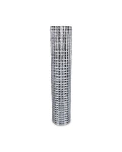 Malla soldada galvanizada 1 x 10 m - hueco 25 x 25 mm Blooma