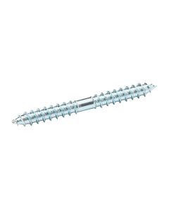 Pack 5 espigas roscadas de acero galvanizado diall 50 x ø 5 mm
