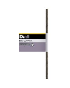 Varilla roscada de acero inox 1 m x ø 8 mm