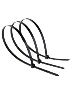 Bridas 9x550 mm diall negras 25 uds