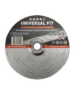 Disco desbaste metal 230 x 6 mm universal fit