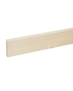 Listón de madera cepillada 240x7 cm