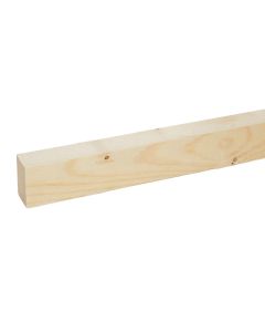 Listón de madera aserrada 240x5 cm