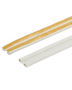 Burlete caucho perfil p 5,5 mmx6 m Diall blanco