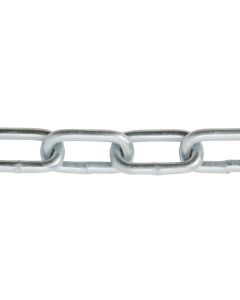 Cadena acero 4 mm. eslabón largo