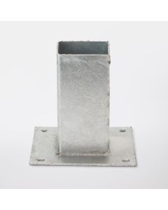 Soporte metálico para atornillar 7 x 7 cm Blooma