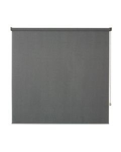 Estor enrollable translúcido gris "iggy" 120x180 cm