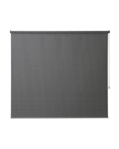 Estor enrollable translúcido gris "iggy" 160x180 cm