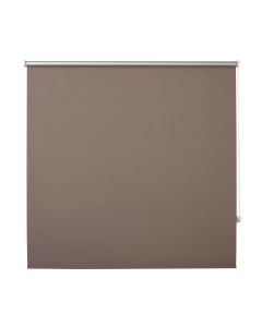 Estor enrollable opaco marrón "pama" 120x195 cm