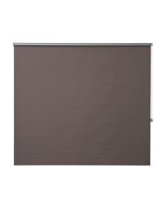 Estor enrollable opaco marrón "pama" 160x195 cm