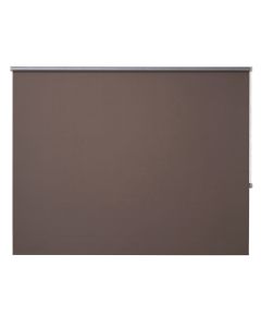 Estor enrollable opaco marrón "pama" 180x195 cm