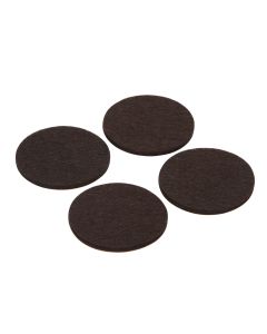 Deslizador fieltro adhesivo ø 50 mm diall 4 uds