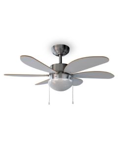Cecotec ventilador de techo con luz energysilence aero 350. 50 w, bajo