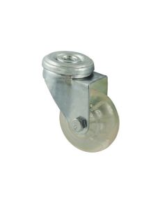 Rueda de goma con pasador ø 50 mm