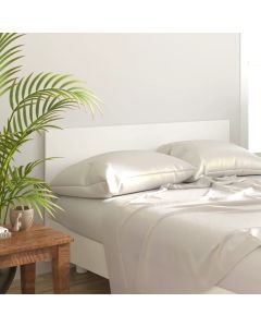 Cabecero de cama madera contrachapada blanco 160x1,5x80 cm