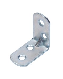 Escuadra con nervio puntas redondas 20 x 20 x 16 mm