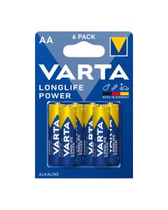 Pack 6 pilas alcalinas aa varta