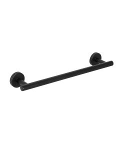 Toallero barra de acero inoxidable Bosio 40cm negro