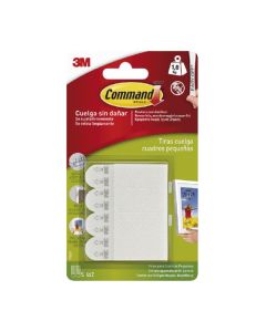 Tiras para cuadros pequeñas blancas Command 3M