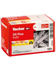 Taco SX Plus 6x30mm 200+40gratis Fischer Fischer