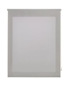 Blindecor | estor enrollable translúcido liso 160x175  gris plata