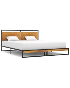 Cama sin colchón metal 160x200 cm es5292
