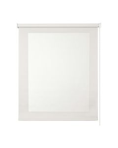 Estor screen, estor enrollable con tejido técnico blanco, 160 x 180cm