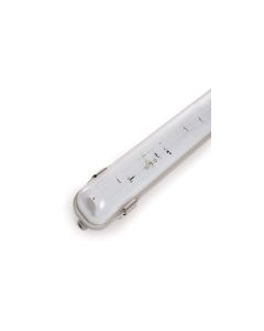 Equipo estanco ip65 1 x tubo LED 1500mm abs/pc clips inox