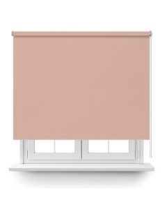 Estor enrollable opaco melocoton 180x250cm.