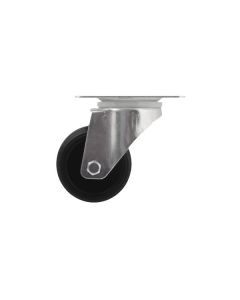 Rueda giratoria ø 8 cm con pletina