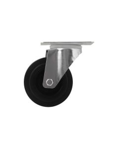 Rueda giratoria ø 10 cm con pletina
